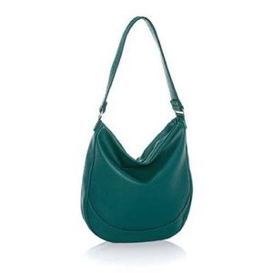 New Thirty-One Midway Hobo Shoulder Bag in Peacock Pebble